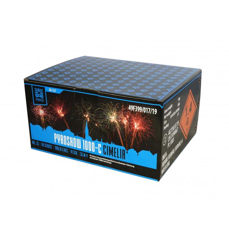 Pyroshow 1000-C Cimelia - Argento Pyroshow 1000-C Cimelia - Argento