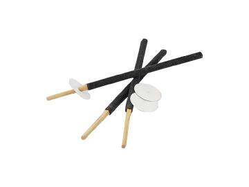 Wachsfackel, 45cm - Black Boxx