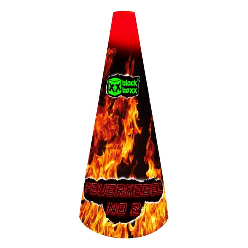 Feuerkegel No.2 Rot - Blackboxx