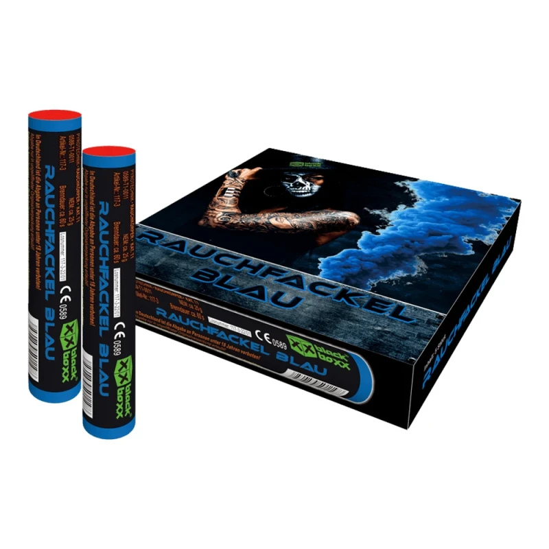 Rauchfackel Blau - Blackboxx